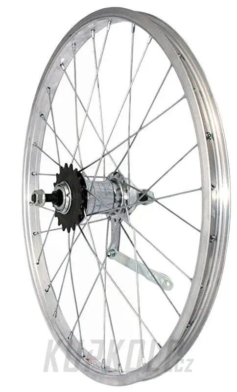 Nízká Cena Zadní kolo MAX1 20", 406x20, stříbrná, torpédo