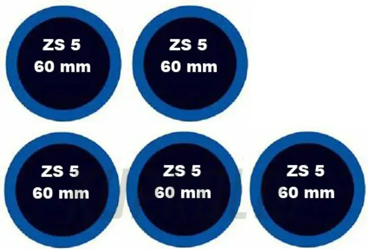 Vysoce Kvalitní Záplaty Ferdus ZS 5, 60mm, 5ks