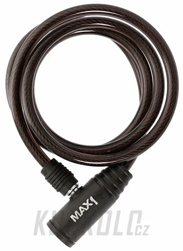 Zámek spirála MAX1 1500x8 mm, 2x klíč Nejprodávanější