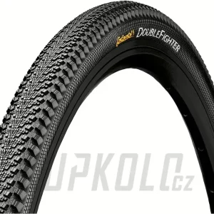 Značkový 26" plášť CONTINENTAL Double Fighter III Sport, drát