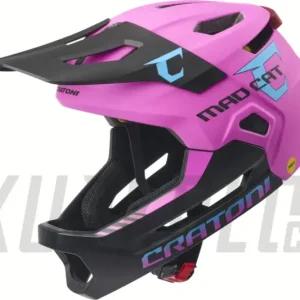 Dětská helma CRATONI MadCat MIPS Pink/Black Matt Bezpečná Platba