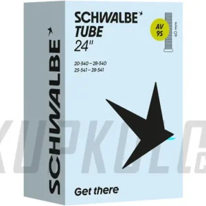 Poslední Šance 24" duše Schwalbe duše 24" AV9S 20/28- 540/541 auto-ventilek, pro invalidní vozíky