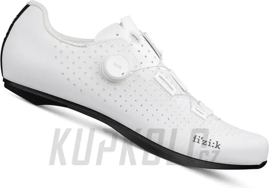 Tretry FIZIK Tempo Decos CARBON Wide White - White - širší Sezónní Sleva