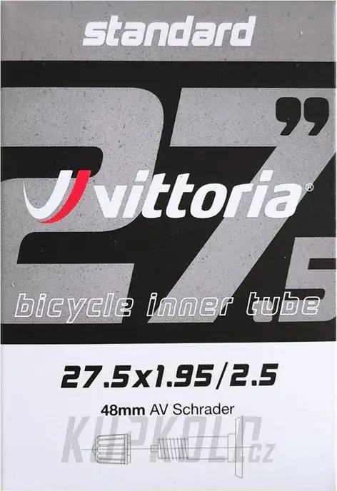 Duše MTB Vittoria Standard 27.5x1.95/2.50 AV schrader 48mm Dokud Zásoby Vydrží