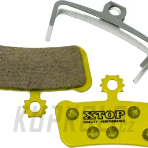 Zlevněný Brzdové destičky Goldfren A2Z Xtop Avid Sram X0 Trail