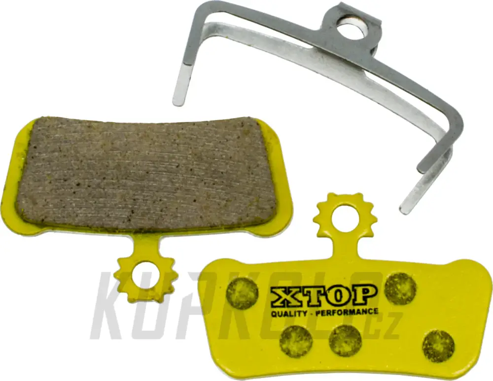 Zlevněný Brzdové destičky Goldfren A2Z Xtop Avid Sram X0 Trail