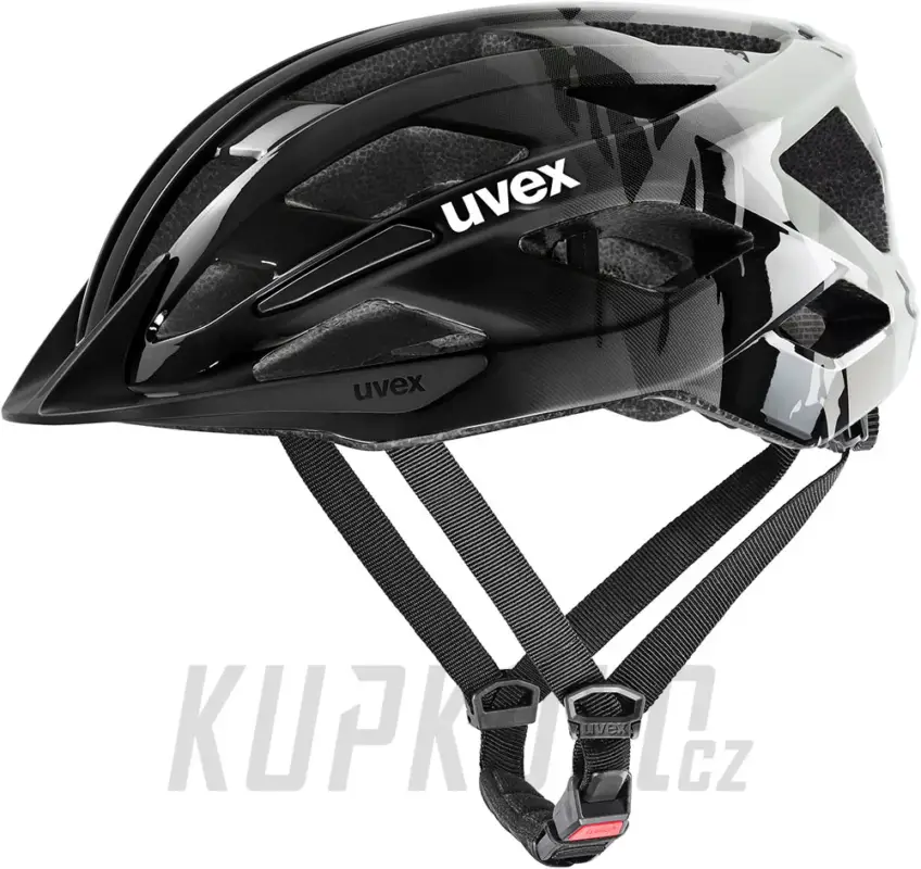 Dětská helma Uvex Air Wing 2 Warm Grey - Black Vrácení Zdarma