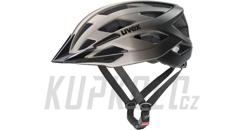 Helma Uvex I-VO 2 Powder - Gray Matt Expresní Doručení