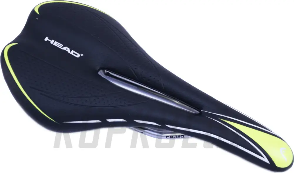 Nízká Cena Sedlo Velo Flow s dírou , barva černo - fluo žlutá