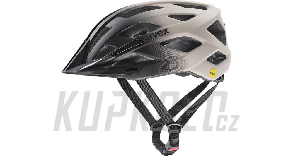 Jen Po Omezenou Doba Helma Uvex I-VO 2 MIPS Warm Grey - Black Matt