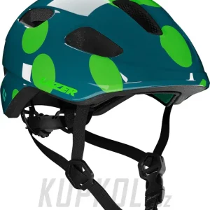 Dětská helma Lazer Nutz KinetiCore 2.0, zelené puntíky Vysoce Kvalitní