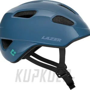 Dětská helma Lazer Nutz KinetiCore 2.0, šedá/modrá Must-Have