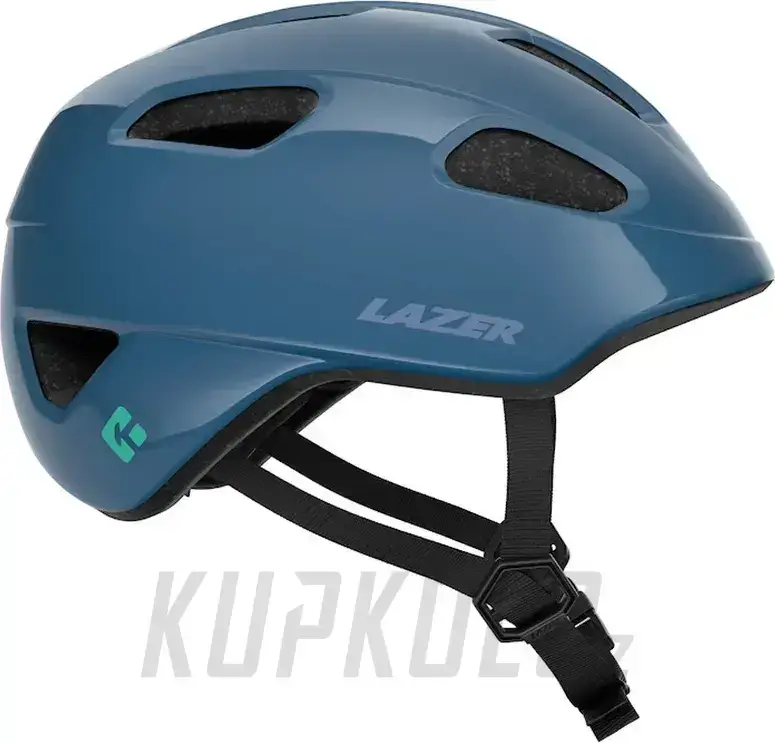 Dětská helma Lazer Nutz KinetiCore 2.0, šedá/modrá Must-Have
