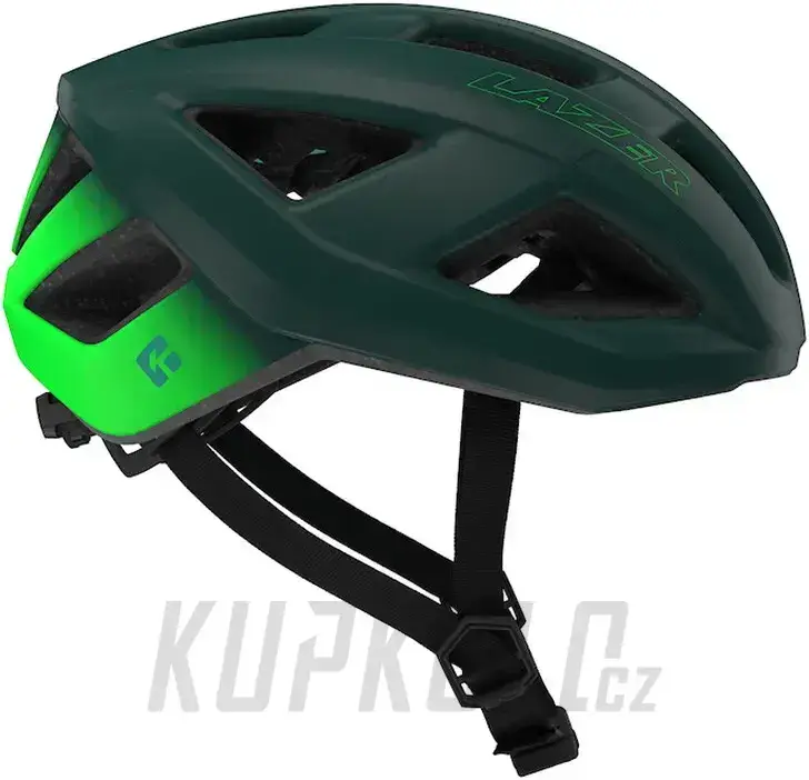 Levný Silniční přilba LAZER Tonic KinetiCore, zelená/reflexní zelená