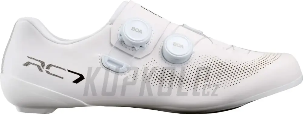 Pouze Dnes Tretry Shimano SH-RC703MW, bílá širší