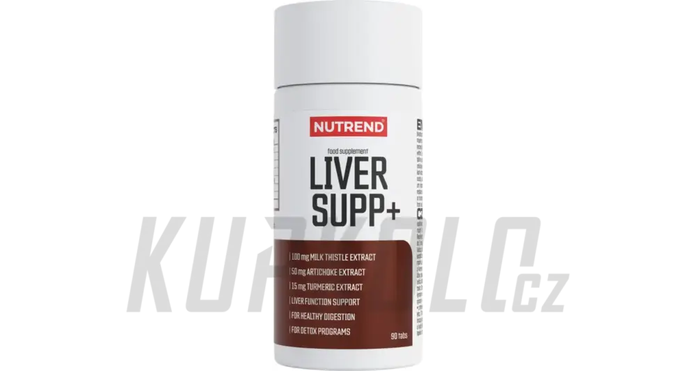 Víkendová Akce Rostlinné extrakty pro zdraví jater Nutrend Liver Supp+, 90 kapslí