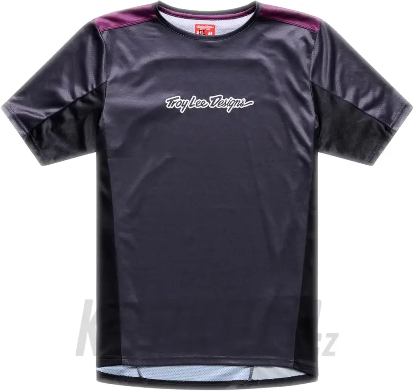 Dres Troy Lee Designs Stage SS Jersey Signature Carbon Sleva