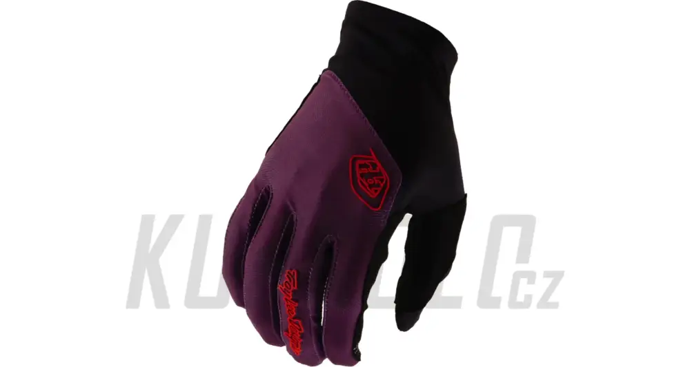 Rukavice Troy Lee Designs FLOWLINE Mono Sangria Autentický