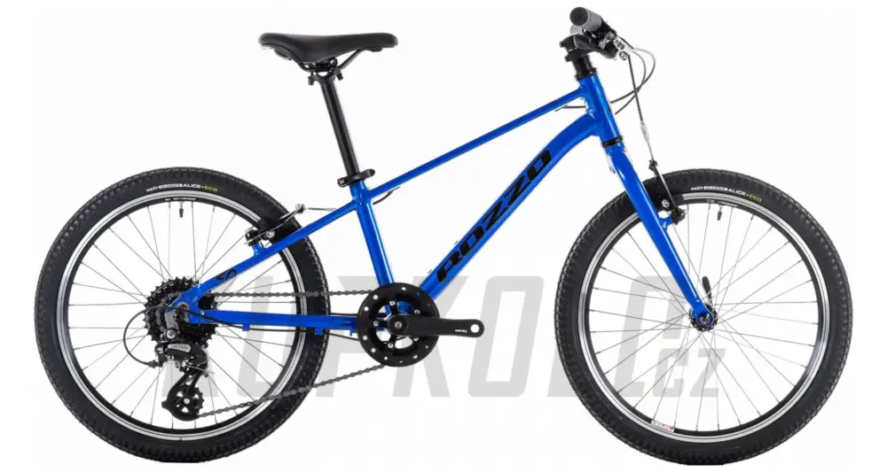 Dětské kolo ROZZO KID 20", modrá metalíza/černá lesk Sleva