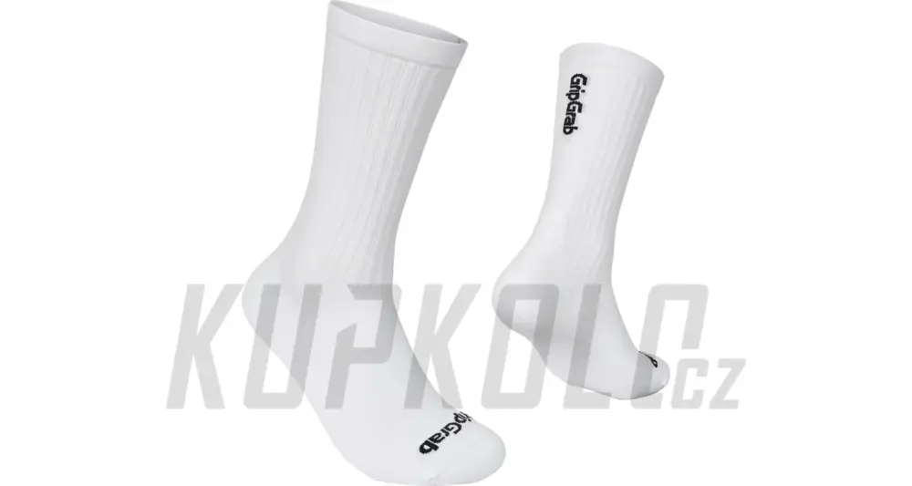 Novinka Ponožky GripGrab PACR High Cut Socks bílá