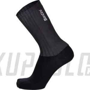 Ponožky Santini MADSS Black Víkendová Akce