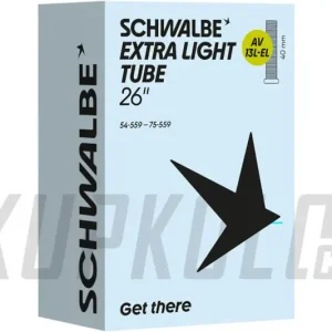 Duše MTB Schwalbe AV13-EL Extra Light - 26x1,5-2,35 - Auto ventilek Dokud Zásoby Vydrží