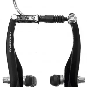 Nejlepší Volba Brzdy MTB V-brakes Al PROMAX Přední + Zadní černé 110mm