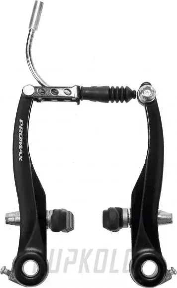 Nejlepší Volba Brzdy MTB V-brakes Al PROMAX Přední + Zadní černé 110mm