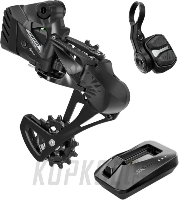 Sram Eagle AXS S500 Upgrade Kit (přehazovačka s baterií, POD tlačítka, nabíječka, Chain Gap) Nejlepší Cena
