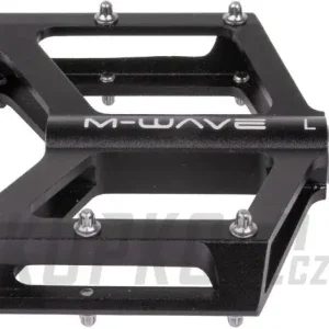 Pedály M-Wave FLAT standard závit 9/16" černé Akční Cena