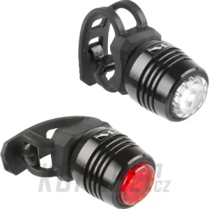Cenová Bomba Blikačka přední+zadní M-Wave Apollon Mini USB černé