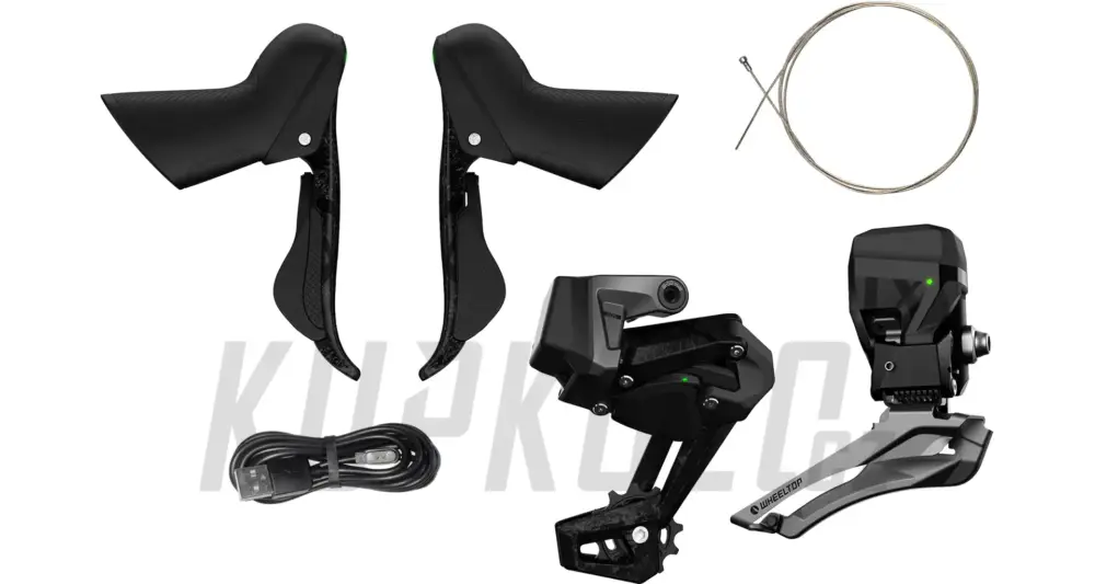 Zlevněný Sada Wheeltop RA6000 SGS karbon - bezdrátová, pro mechanické brzdy
