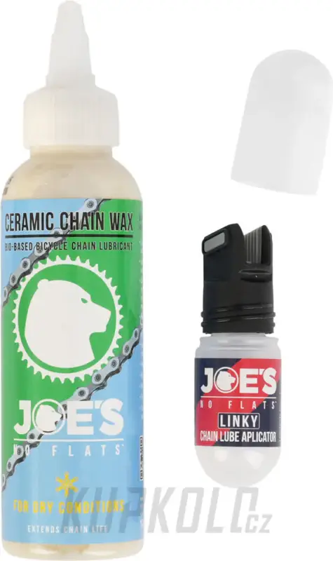Mazivo na řetěz Joe´s Ceramic Lube pro vlhké podmínky + aplikátor Linky Lube 15 ml Bezpečná Platba