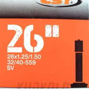 Duše CST 26"x1.25-1.50 (32/40-559) AV/33mm Oblíbený