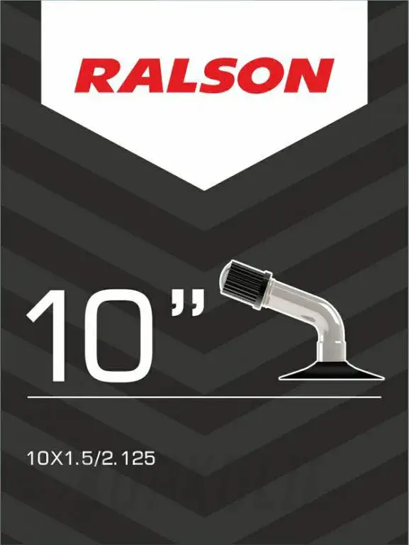 Duše RALSON 10"x1.5-2.125 AV/40mm zahnutí 45° Must-Have