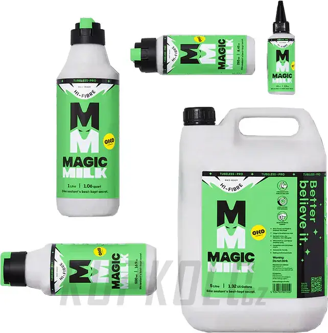 Cenově Výhodný MAGIC MILK bezdušový tmel Tubeless Hi-Fibre