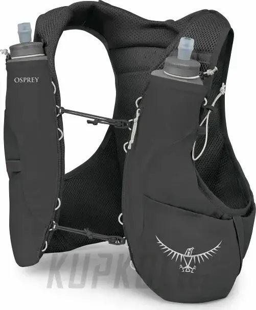 Víkendová Akce Cyklistická a běžecká vesta Osprey Duro 1,5 Hydration vest Black
