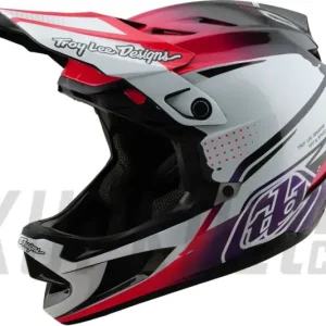 Helma Troy Lee Designs D4 Carbon Mips Drip white Ihned K Objednání