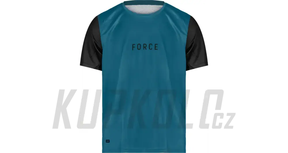 Dres Force MTB Mount, krátký rukáv, modrý Značkový