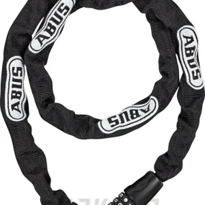Řetězový zámek ABUS 5805C/110 Steel-O-Chain černý kódový Zlevněný