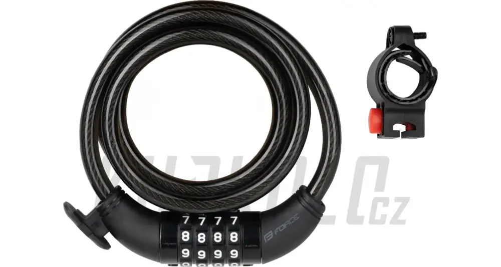 Must-Have Kódový zámek Force S10/1200mm, kódový, černý
