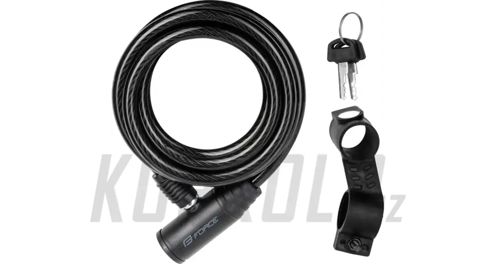 Nízká Cena Zámek Force Prim S12/1800mm, černý