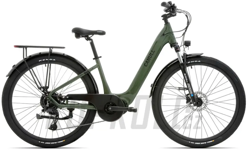 Elektrokolo CANULL City 2 720 Wh - forest green Autentický