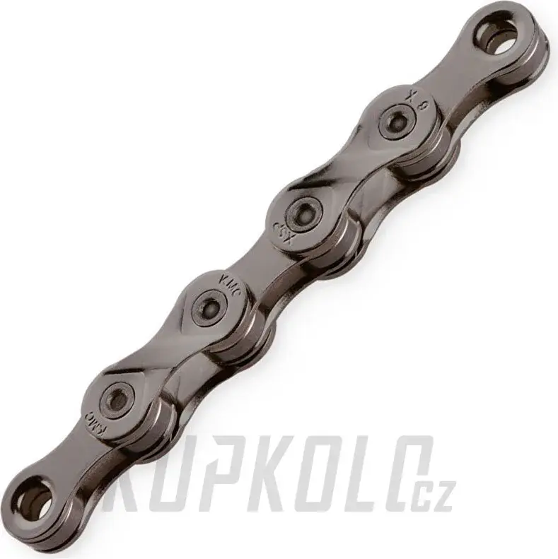 Zlevněný Řetěz KMC X-9 šedý, PE 116 článků