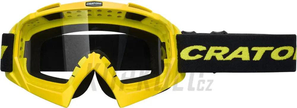 Downhill brýle Cratoni MX C-Rage Neonyellow Glossy Kup Teď