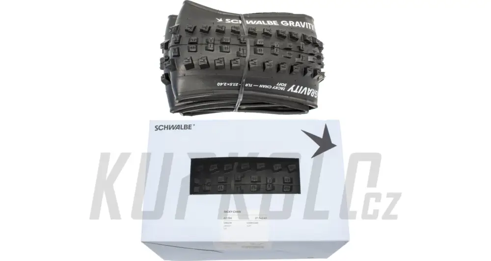 27,5" Plášť MTB Schwalbe Tacky Chan, Gravity, Addix Soft, Tubeless Ready Dokud Zásoby Vydrží