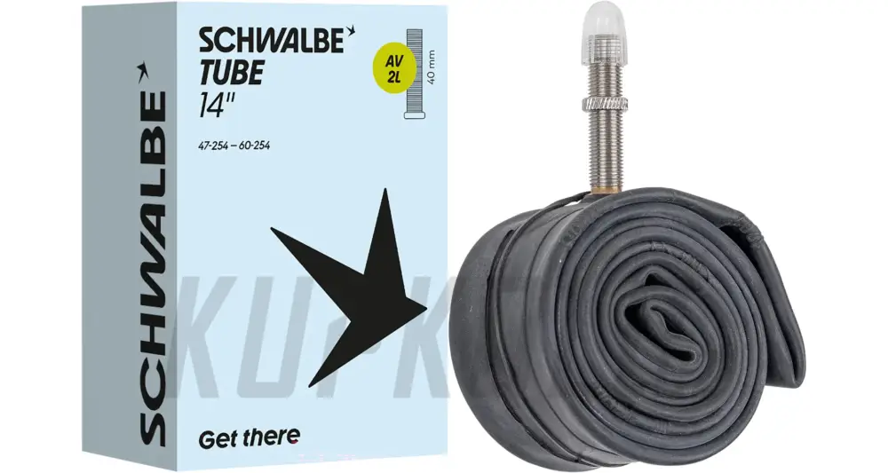 Dětská duše Schwalbe AV2A 14" - 37/47-288/305 AV40mm 100g Bezpečná Platba