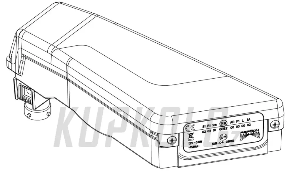 Výprodej Thule Lamp left zadní světlo pro Thule EasyFold XT, levé