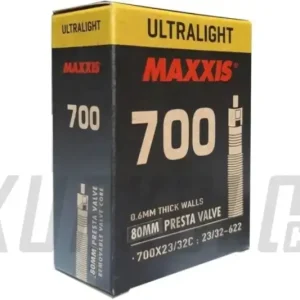 Silniční Duše Maxxis ULTRALIGHT Tube,700x23/32C galusový ventilek 80mm Cenová Bomba