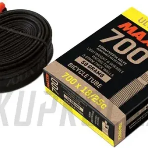 Silniční Duše Maxxis ULTRALIGHT Tube,700x23/32C galusový ventilek 48mm Tovární Cena